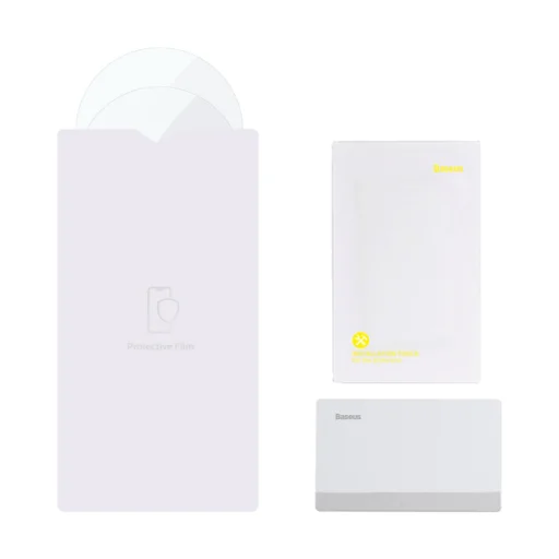 Autó Visszapillantó Tükör Ovális Vízálló Baseus (2 pack) Rainproof Film ClearSight (C11853200201-00), 0.27mm, 96 x 136mm - Átlátszó - 7