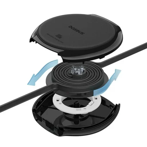 Baseus Data Cable Pathfinder Series (P10368400111-00) Type-C to Type-C, 100W, 1m, Visszahúzható Fekete - 6