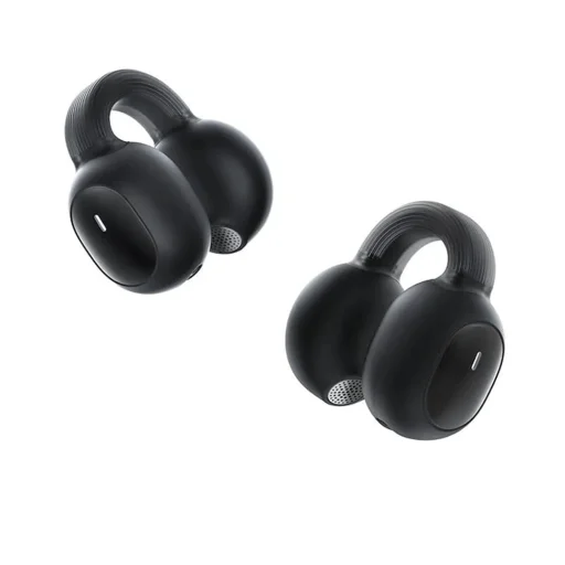 Baseus Wireless Earbuds AirGo 1 Ring (A00069201113-00) - Bluetooth 5.3, TWS, Nyitott fül Klipsz Dizájnnal - Fekete Clusteren - 4