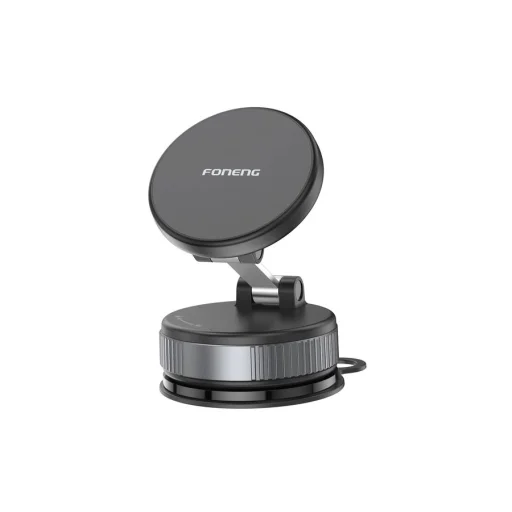 FONENG CP129 mágneses autós telefontartó Fekete Magsafe - 1