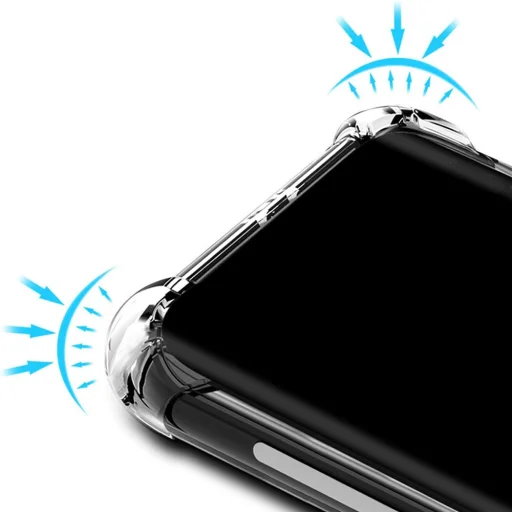  Techsuit - Ütésálló Átlátszó Szilikon - Huawei Mate 20 Pro - Átlátszó tok - 2