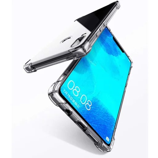  Techsuit - Ütésálló Átlátszó Szilikon - Huawei Mate 20 Pro - Átlátszó tok - 4