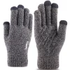 iWarm Érintőképernyős Kesztyű (ST0005) - Gyapjú - Szürke - 2