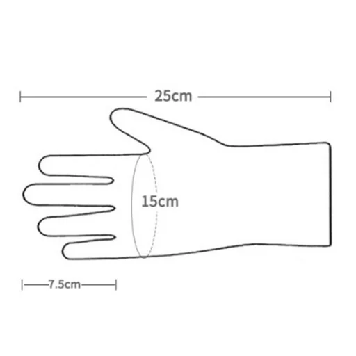 Touchscreen Gloves Raindeer (ST0002) - Gyapjú - Pink Techsuit kesztyű - 8