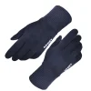 Touchscreen Gloves Suede (ST0009) PU bőr, plüss belső - Kék Techsuit kesztyű