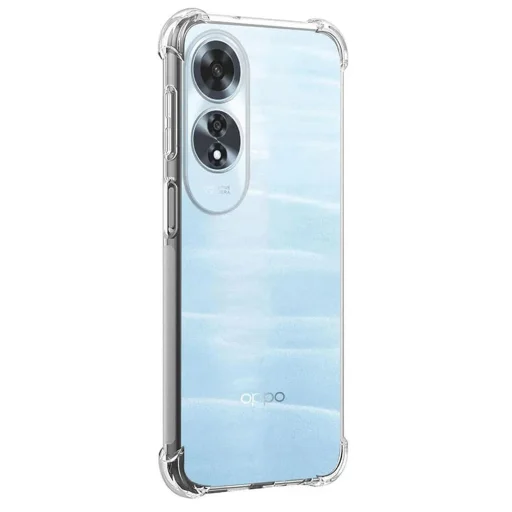 Oppo A60 4G Techsuit - Shockproof Clear Silicone - Clear tok - 2