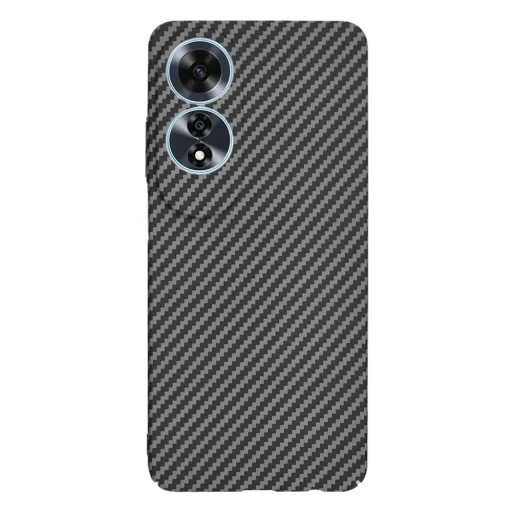 Oppo A60 4G - Techsuit - Carbonite FiberShell - Fekete tok - 3