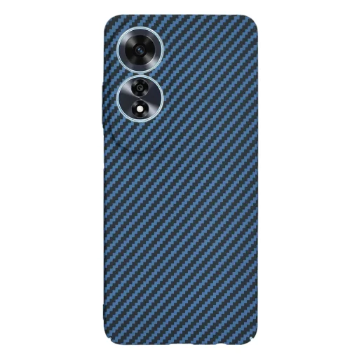 Oppo A60 4G Techsuit - Carbonite FiberShell - Cyan tok - 3