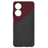 Oppo A60 4G Techsuit Carbonite FiberShell Piros Vortex tok - 4