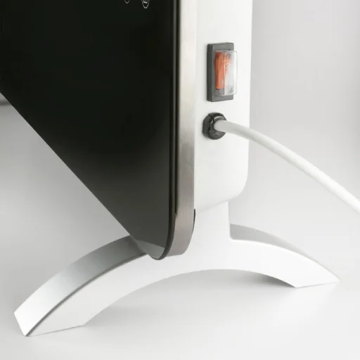 Home FK 430 WIFI álló vagy falra szerelhető SMART konvektor fűtőtest, 1000W/2000W, edzett üveg előlap, fekete - 2