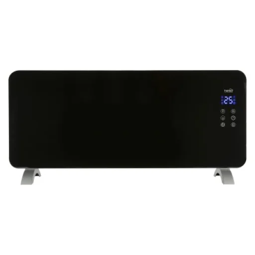Home FK 430 WIFI álló vagy falra szerelhető SMART konvektor fűtőtest, 1000W/2000W, edzett üveg előlap, fekete - 1