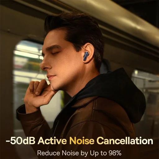 Baseus Wireless Earbuds Bowie 35 - Vezeték nélküli, Bluetooth V5.3, 6-Mikrofonos ENC, IPX4 - Fekete - 6