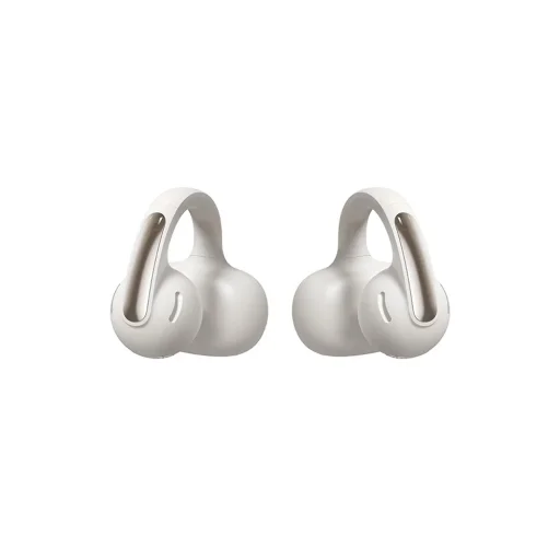 Baseus - Vezeték nélküli fülhallgató Bowie MC1 (A00083501226-00) - Nyitott Fülcsipesz Kialakítás, BT V5.4, IP57 Vízálló, 600mAh - Fehér - 6