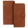 COMMON Univerzális fliptok (MÉRET S) Iphone 12/13/Samsung S6/A5 2016/Xcover 4/S22/Huawei P8 2017 barna tok thumbnail
