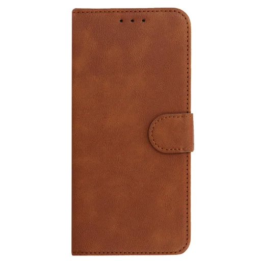 COMMON Univerzális fliptok (MÉRET S) Iphone 12/13/Samsung S6/A5 2016/Xcover 4/S22/Huawei P8 2017 barna tok - 3