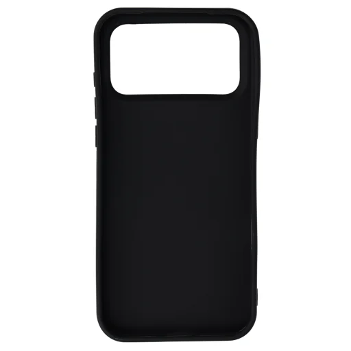 MATT Hátlap tok iPhone 17 Pro Max-hoz Fekete - 3