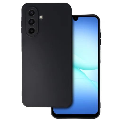 Matt hátlap tok Samsung Galaxy A17 5G Fekete - 1