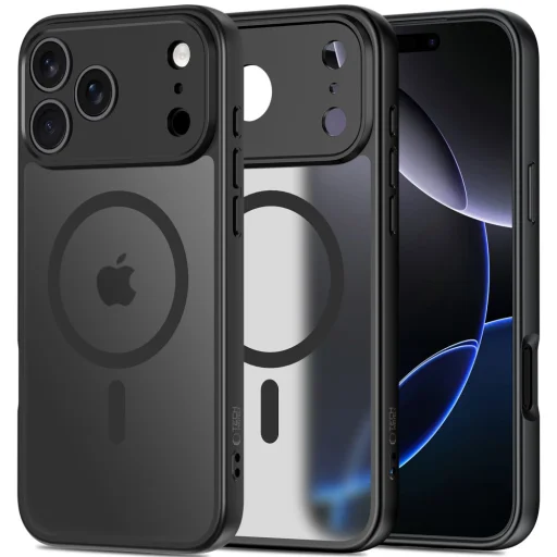 iPhone 17 Pro Max Tech-Protect BasicMag Magsafe tok Matt Fekete - 1
