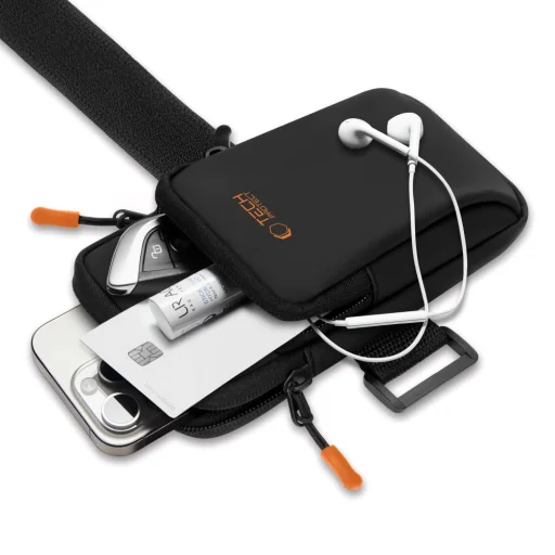 Tech-Protect M7 Univerzális Sport Karszalag Fekete/narancs - 5