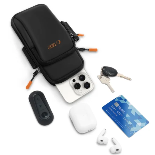 Tech-Protect M7 Univerzális Sport Karszalag Fekete/narancs - 6