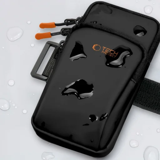 Tech-Protect M7 Univerzális Sport Karszalag Fekete/narancs - 7