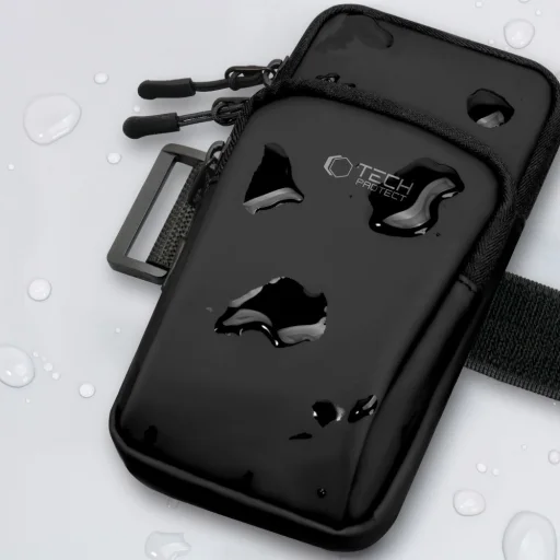 Tech-Protect M7 Univerzális Sport kartáska Fekete/fekete - 7