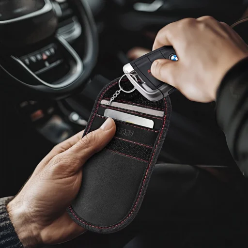 Tech-Protect KLR100 RFID tok fekete/piros - 4