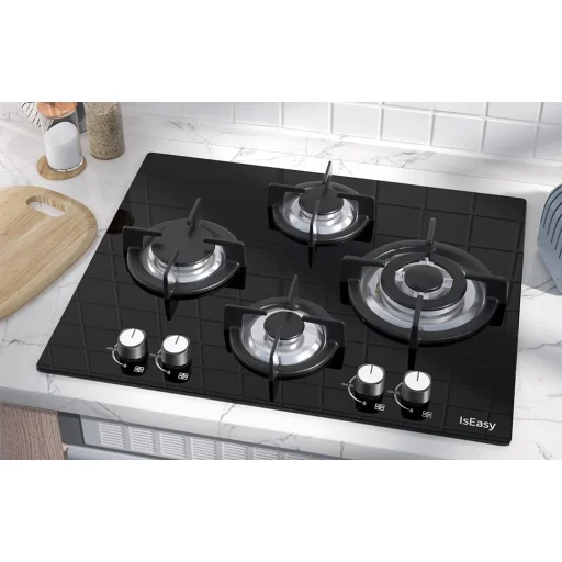 IsEasy MGBG-654A négyzónás üveglapos gáztűzhely - 3