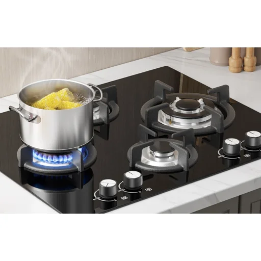 IsEasy MGBG-654A négyzónás üveglapos gáztűzhely - 5