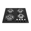 IsEasy MGBG-604B négy égős üveg gázfőzőlap - fehér stílus thumbnail