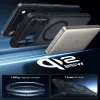 iPhone 17 Pro Frosted Black ESR Classic Hybrid HaloLock tok thumbnail