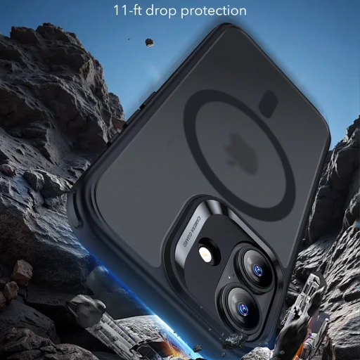 iPhone 17 - Frosted Black ESR Classic Hybrid HaloLock tok - 2