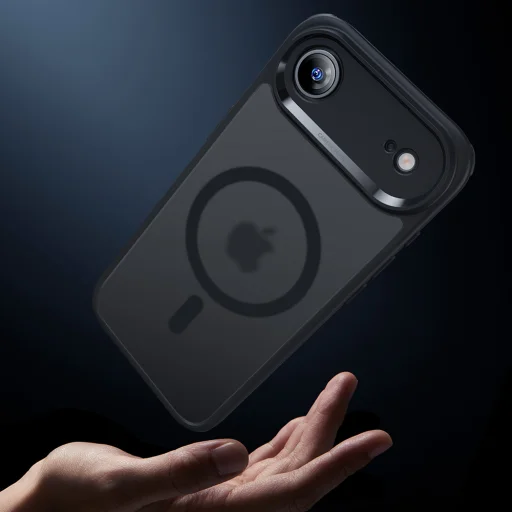 iPhone 17 Air Frosted Black ESR Classic Hybrid HaloLock tok - 6