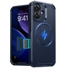 iPhone 17 Kék ESR Cyber Halolock tok