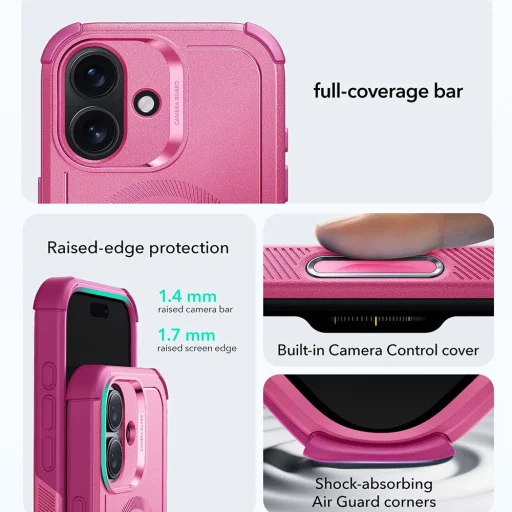 iPhone 17 ESR - Cyber Halolock - Pink tok - 2