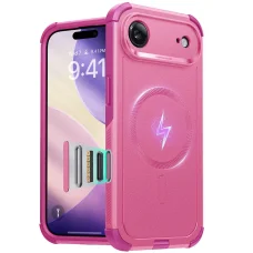 iPhone 17 Air ESR - Cyber Halolock - Pink tok