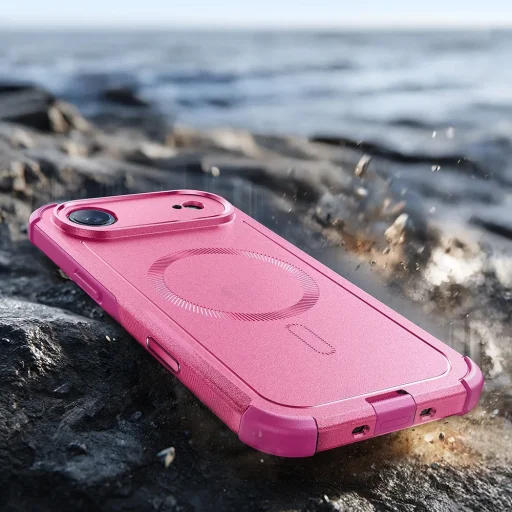iPhone 17 Air ESR - Cyber Halolock - Pink tok - 6