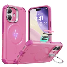 iPhone 17 Pink ESR - Cyber Armor Kickstand tok