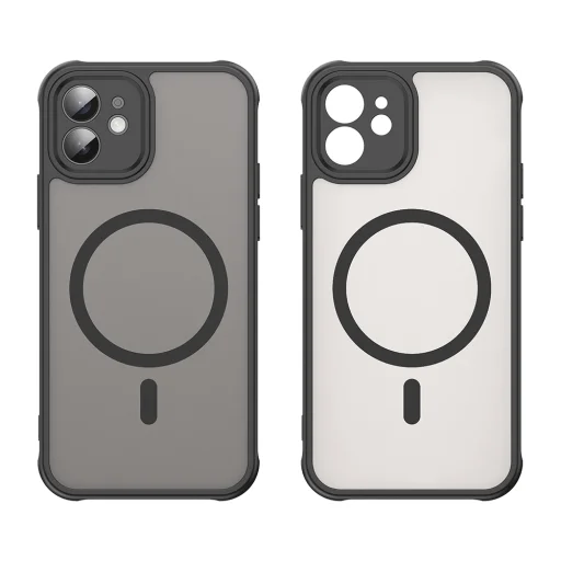 iPhone 11 Fekete Techsuit HaloFrost II MagSafe tok - 2