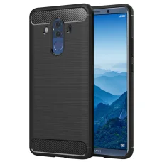 Huawei Mate 10 Pro Techsuit - Carbon Silicone - Black tok