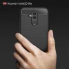 Huawei Mate 20 lite Fekete Techsuit Carbon Silicone tok thumbnail