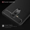 Huawei Mate 20 lite Fekete Techsuit Carbon Silicone tok thumbnail