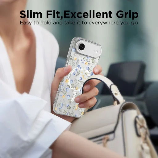 iPhone 17 Air Tech-protect Flexair Magsafe Tavaszi Virágok tok - 4