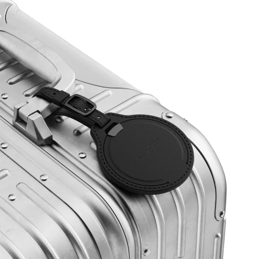 Satechi Vegan-Leather FindAll Luggage Tag - Black - 5