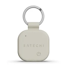Satechi Vegan-leather Findall Keychain - Sand