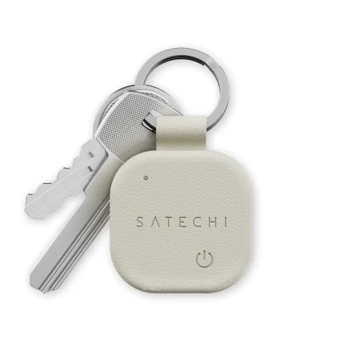 Satechi Vegan-leather Findall Keychain - Sand - 2