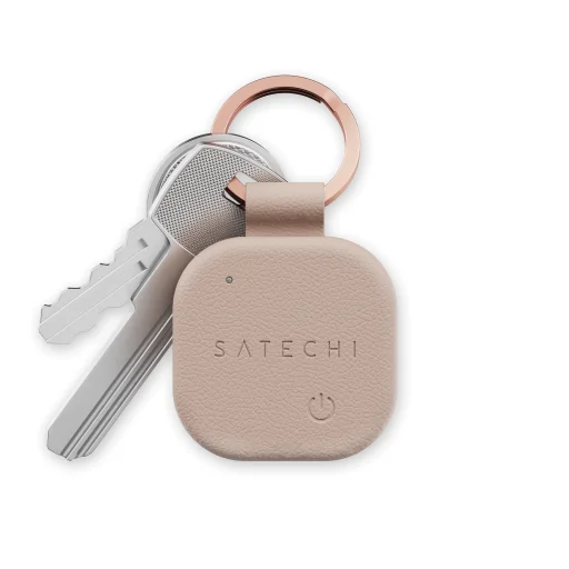 Satechi Vegan-leather Findall Keychain - Desert Rose - 5