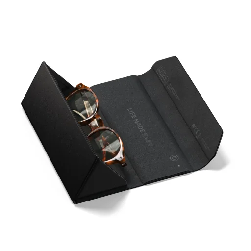 Satechi Vegan-Leather FindAll Glasses Case - Black - 2