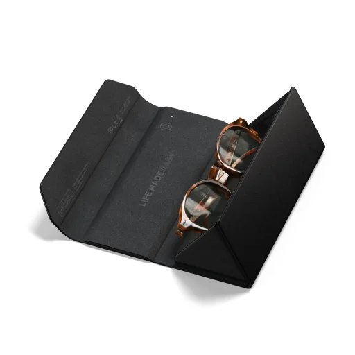 Satechi Vegan-Leather FindAll Glasses Case - Black - 8