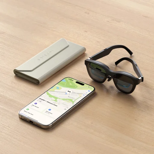 Satechi Vegan-Leather FindAll Glasses Case - Sand - 6